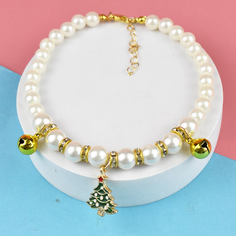 Dog & Cat Pearl Necklace - PIKAPIKA