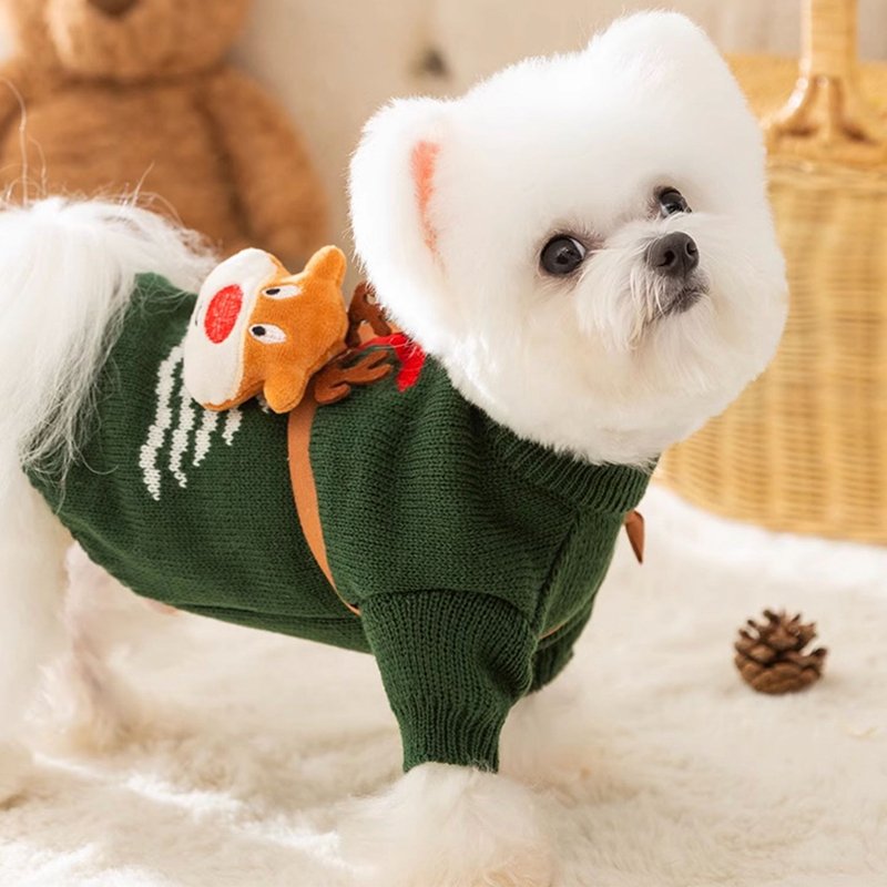 Dog Clothes Christmas Sweater - PIKAPIKA