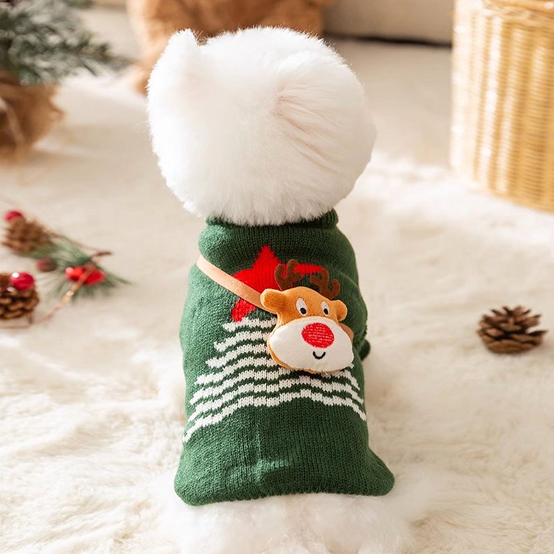 Dog Clothes Christmas Sweater - PIKAPIKA