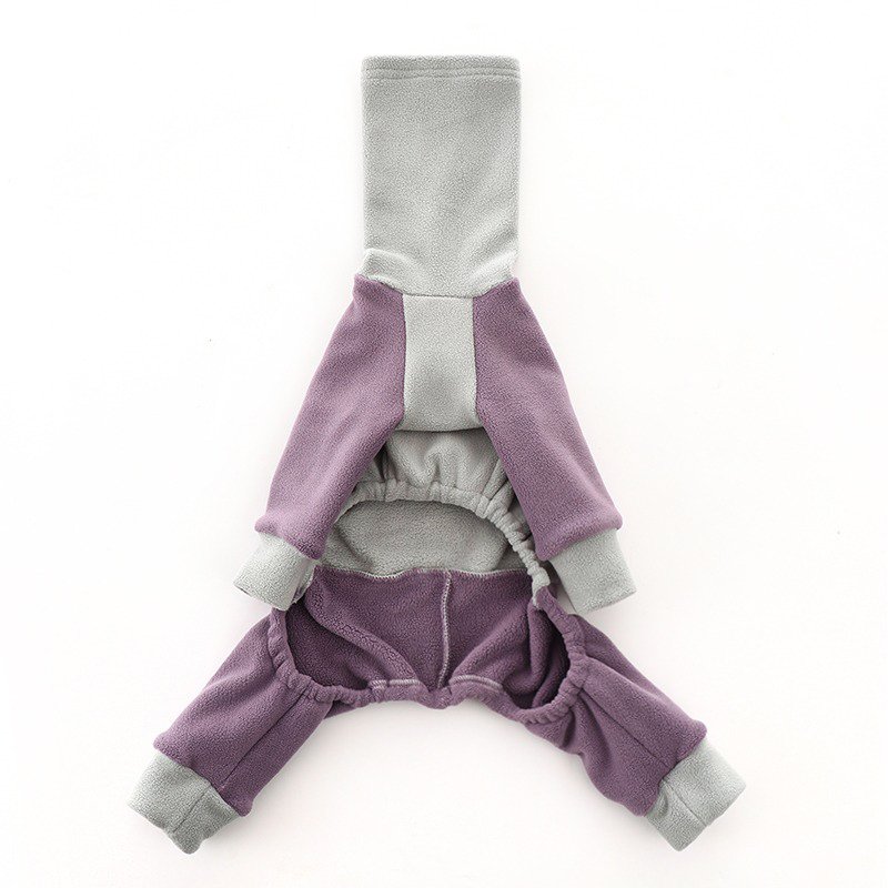 Dog Clothes Fleece Onesie Italian Greyhound Whippet - PIKAPIKA