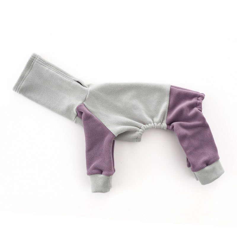 Dog Clothes Fleece Onesie Italian Greyhound Whippet - PIKAPIKA