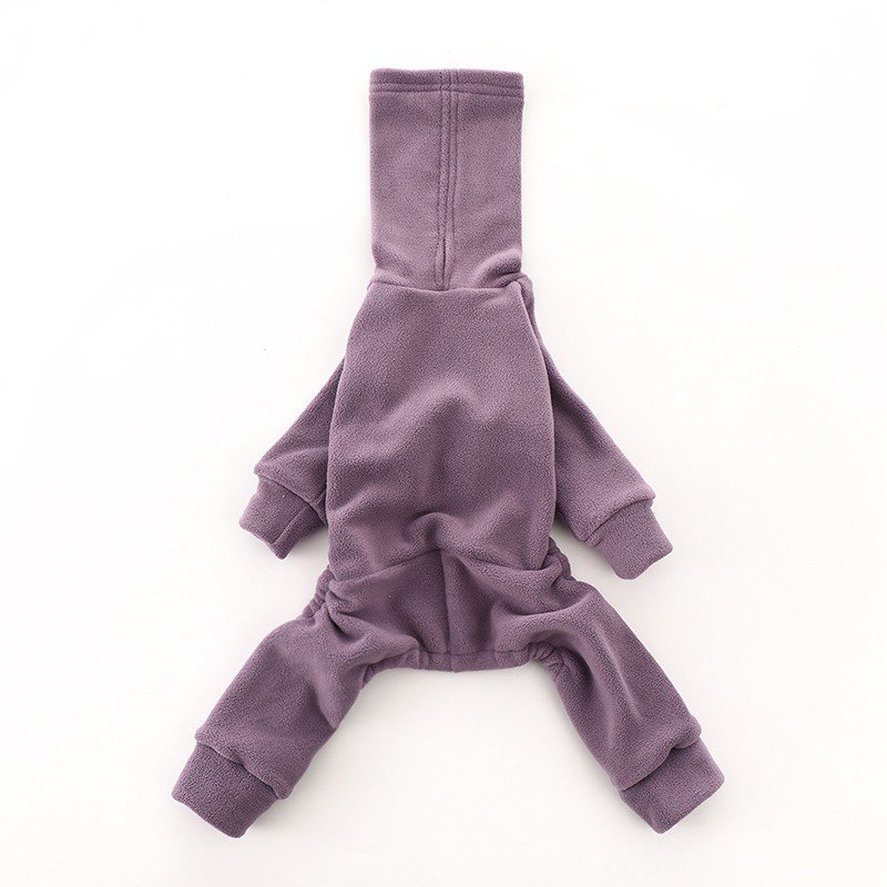 Dog Clothes Fleece Onesie Italian Greyhound Whippet - PIKAPIKA