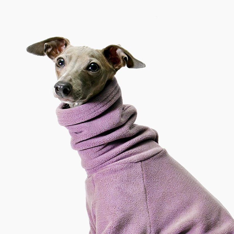 Dog Clothes Fleece Onesie Italian Greyhound Whippet - PIKAPIKA