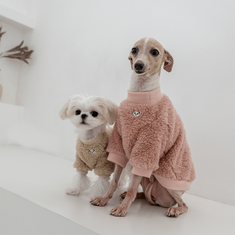 Dog Clothes Fleece Sweatshirts Hoodie for Italian Greyhound - PIKAPIKA