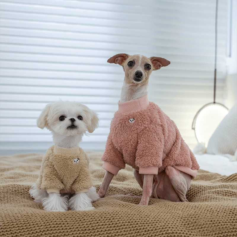 Dog Clothes Fleece Sweatshirts Hoodie for Italian Greyhound - PIKAPIKA