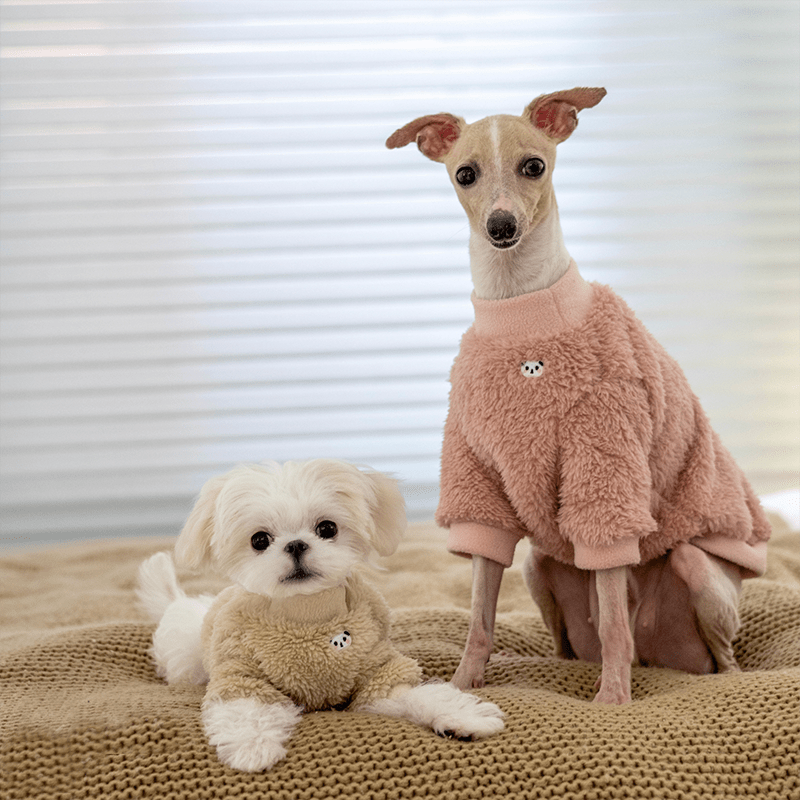 Dog Clothes Fleece Sweatshirts Hoodie for Italian Greyhound - PIKAPIKA