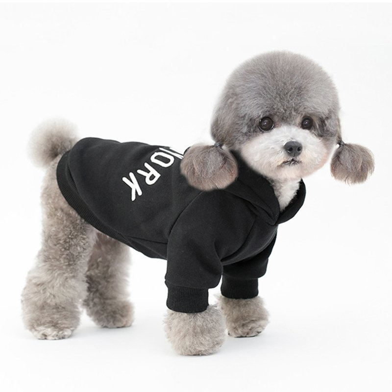Dog Clothes Hoodie New York - PIKAPIKA