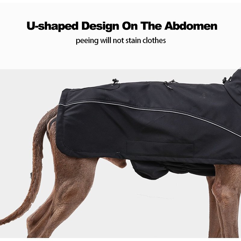 Dog Clothes Outdoor Raincoat Waterproof Windproof Jacket - PIKAPIKA