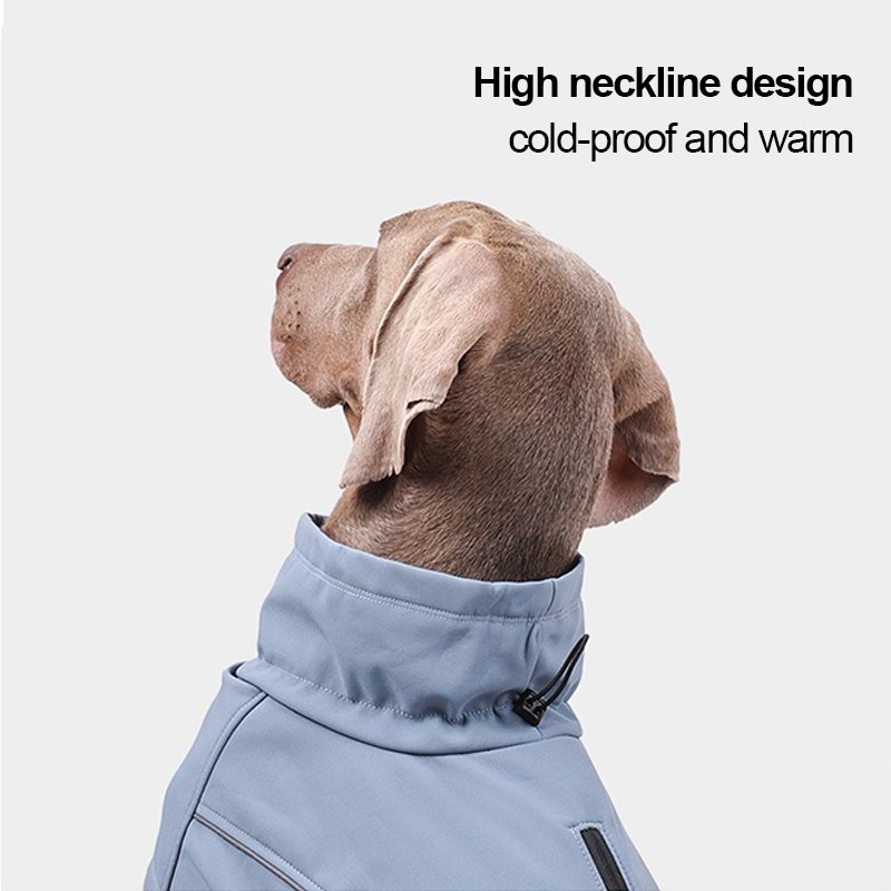 Dog Clothes Outdoor Raincoat Waterproof Windproof Jacket - PIKAPIKA
