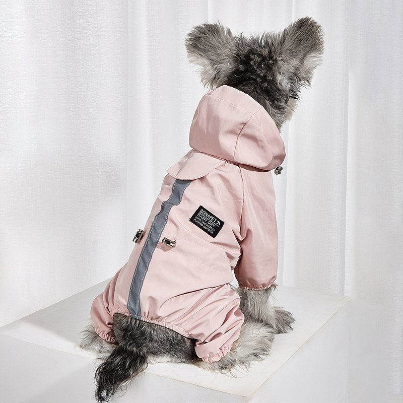 Dog Clothes Outdoor Raincoats Onesie Jackets - PIKAPIKA