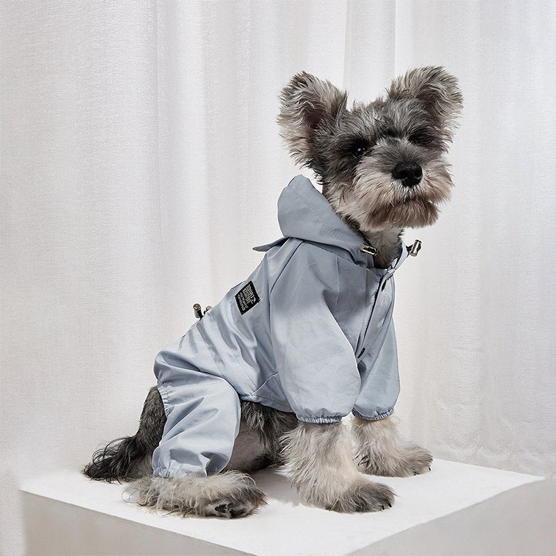 Dog Clothes Outdoor Raincoats Onesie Jackets - PIKAPIKA