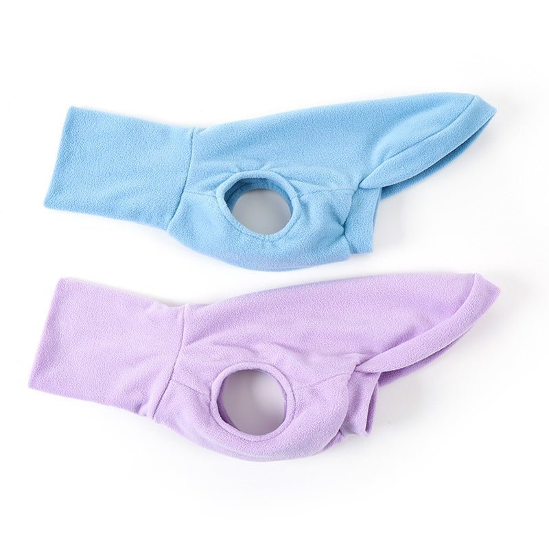 Dog Clothes Polar Fleece Turtleneck Shirts for Italian Greyhound Whippet - PIKAPIKA