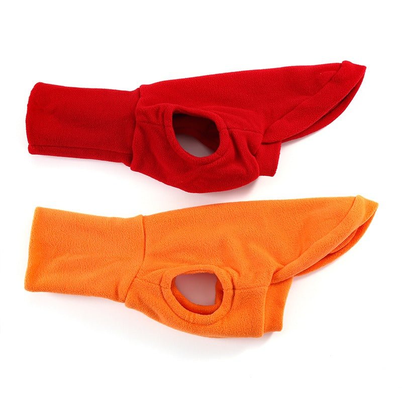 Dog Clothes Polar Fleece Turtleneck Shirts for Italian Greyhound Whippet - PIKAPIKA