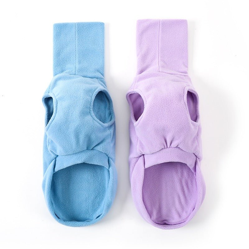 Dog Clothes Polar Fleece Turtleneck Shirts for Italian Greyhound Whippet - PIKAPIKA