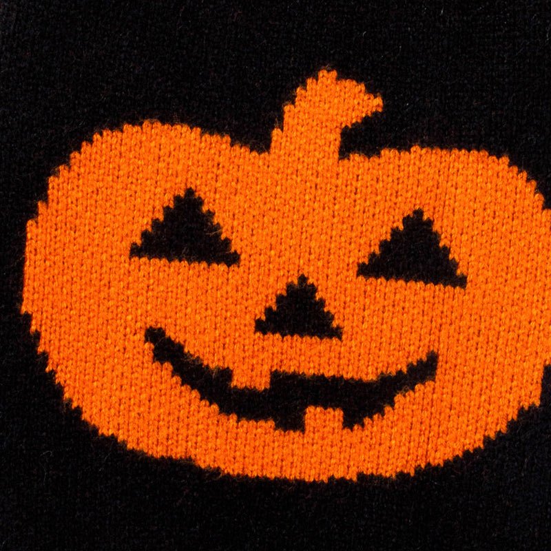 Dog Clothes Pumpkin Knitted Sweater Halloween Costume - PIKAPIKA