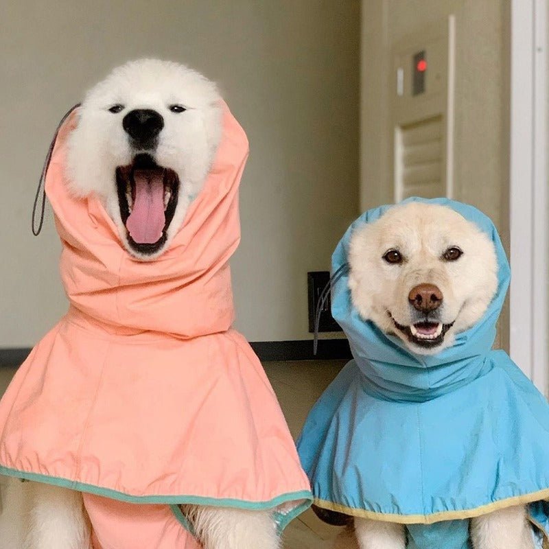 Dog Clothes Raincoat Waterproof Outdoor Jacket - PIKAPIKA