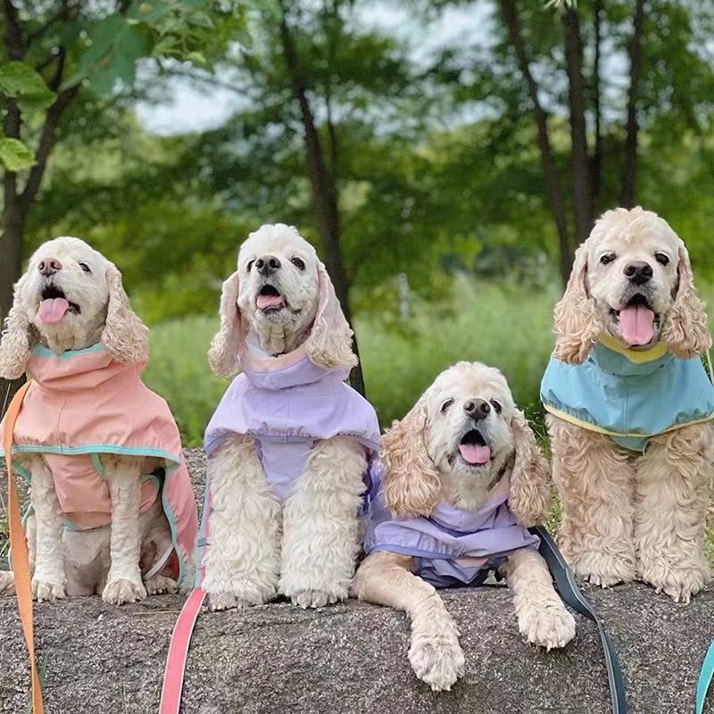 Dog Clothes Raincoat Waterproof Outdoor Jacket - PIKAPIKA