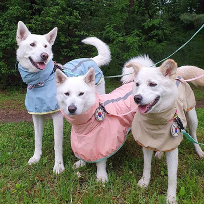 Dog Clothes Raincoat Waterproof Outdoor Jacket - PIKAPIKA