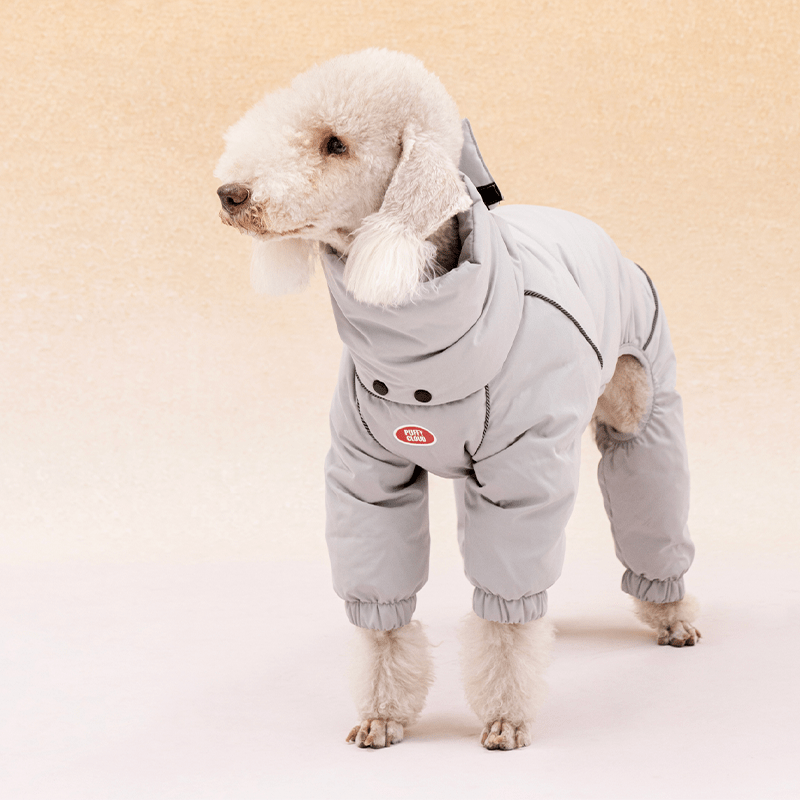 Dog Coat Down Padded Jacket 4Legs Snowsuits for Bedlington - PIKAPIKA