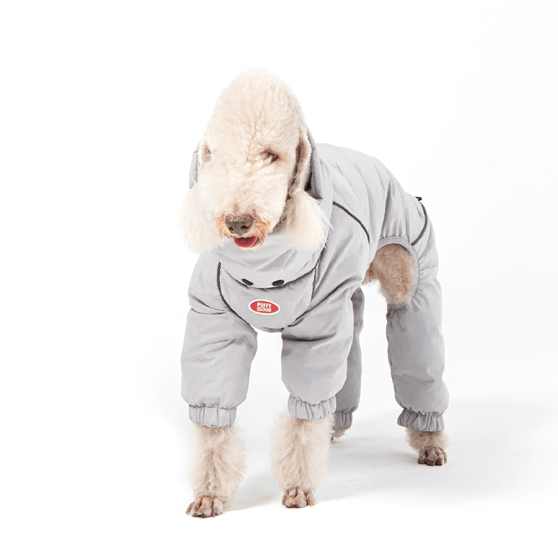Dog Coat Down Padded Jacket 4Legs Snowsuits for Bedlington - PIKAPIKA