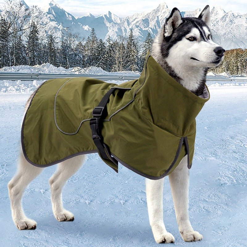 Dog Coat Waterproof Warm Jacket Cloak - PIKAPIKA