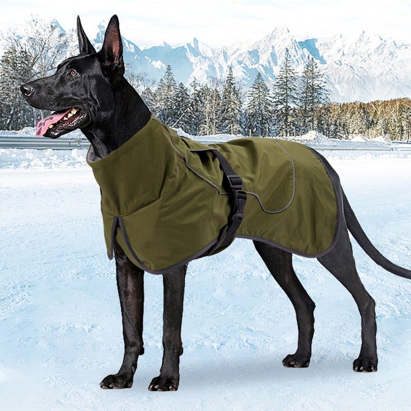 Dog Coat Waterproof Warm Jacket Cloak - PIKAPIKA