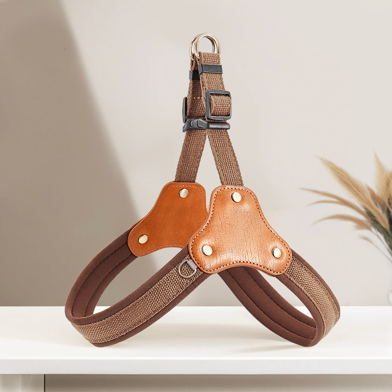 Dog Harness Vest No - Pull Custom ID Tag with Leashes - PIKAPIKA