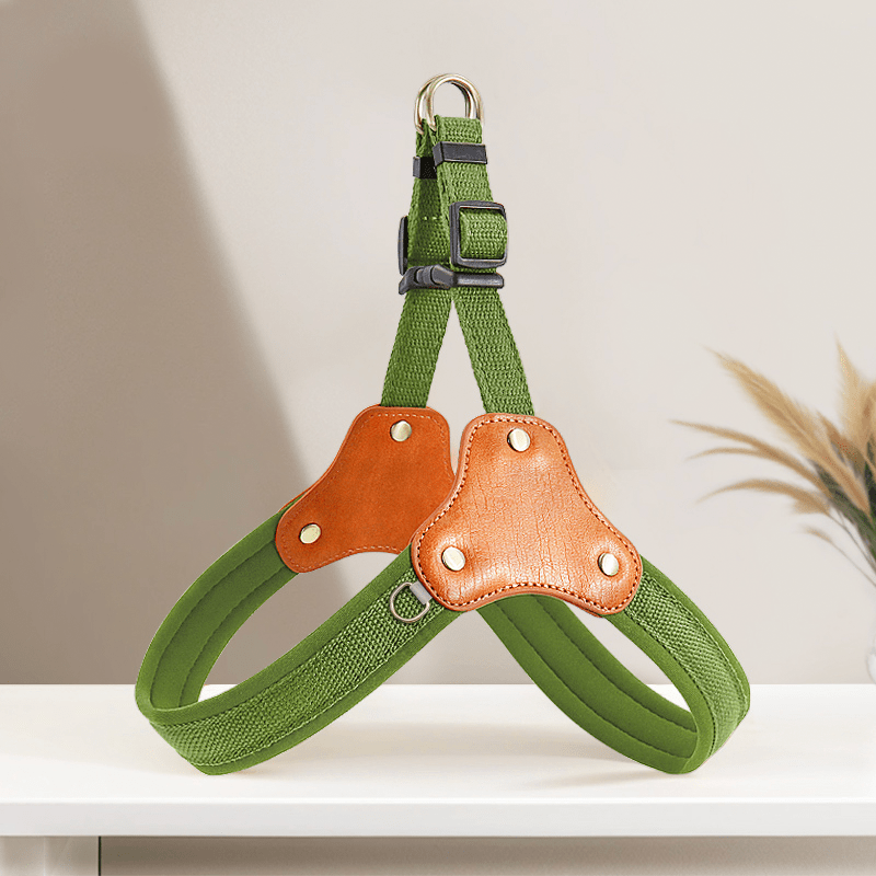 Dog Harness Vest No - Pull Custom ID Tag with Leashes - PIKAPIKA