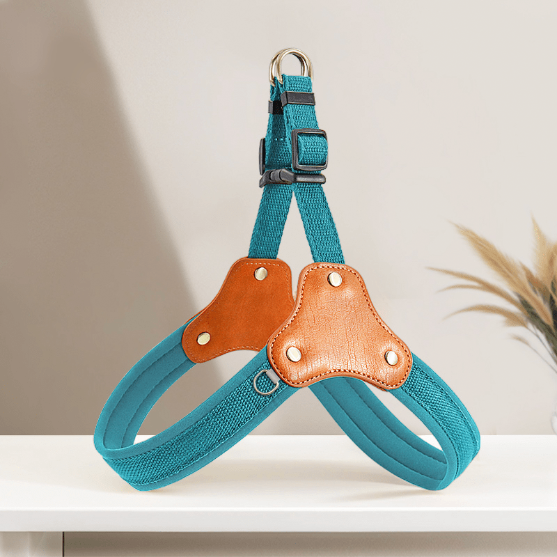 Dog Harness Vest No - Pull Custom ID Tag with Leashes - PIKAPIKA