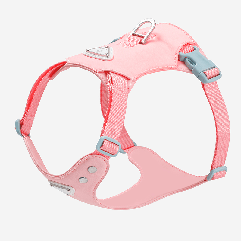 Dog Harness with Leash Vest Style Walking Set for Small Medium Dogs - PIKAPIKA