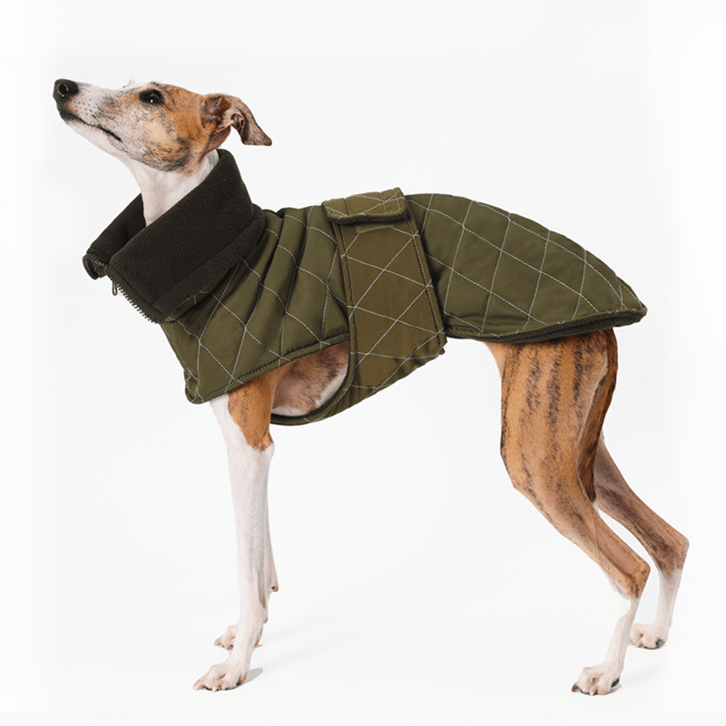 Dog Jacket Padded Quilting Coat for Italian Greyhound Whippet Clothes - PIKAPIKA