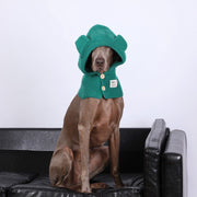 Dog Knit Hat Winter Collar Ear Warm Protect - PIKAPIKA