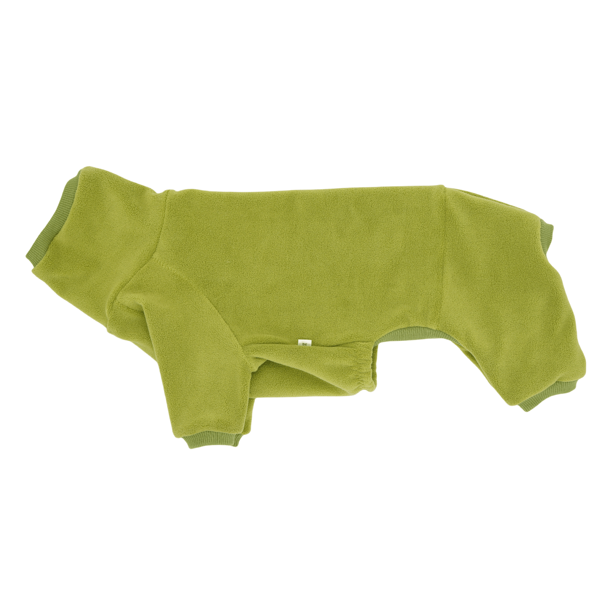 Dog Onesies Cotton Fleece Dachshund Clothes Green - PIKAPIKA