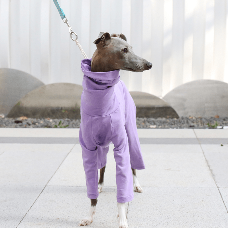 Dog Onesies Cotton Pajamas Clothes for Italian Greyhound Whippet Clothing - PIKAPIKA