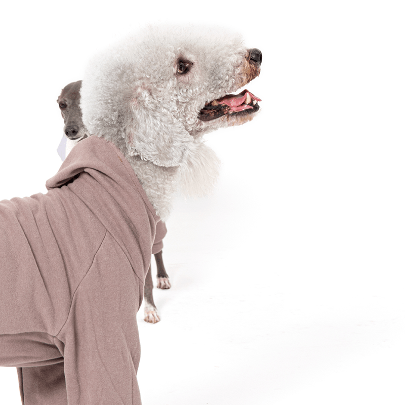 Dog Onesies Fleece Warm Hoodie Clothes for Bedlington - PIKAPIKA