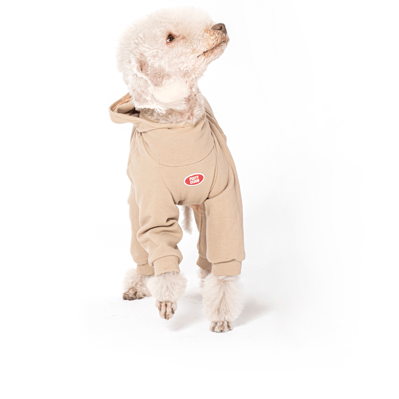 Dog Onesies Fleece Warm Hoodie Clothes for Bedlington - PIKAPIKA