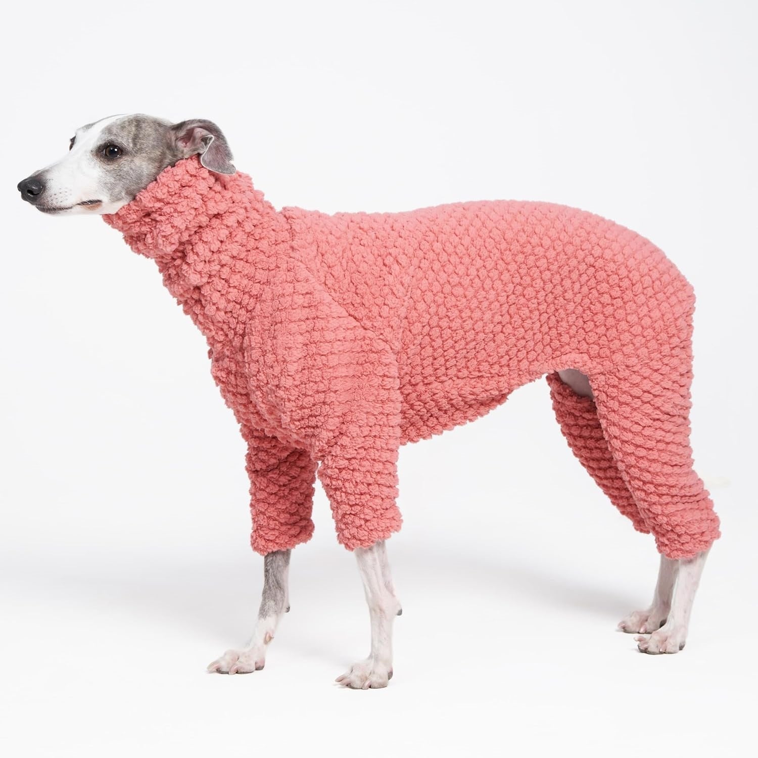 Dog Onesies Pajamas Double Fleece Clothes for Italian Greyhound Whippet Clothing - PIKAPIKA