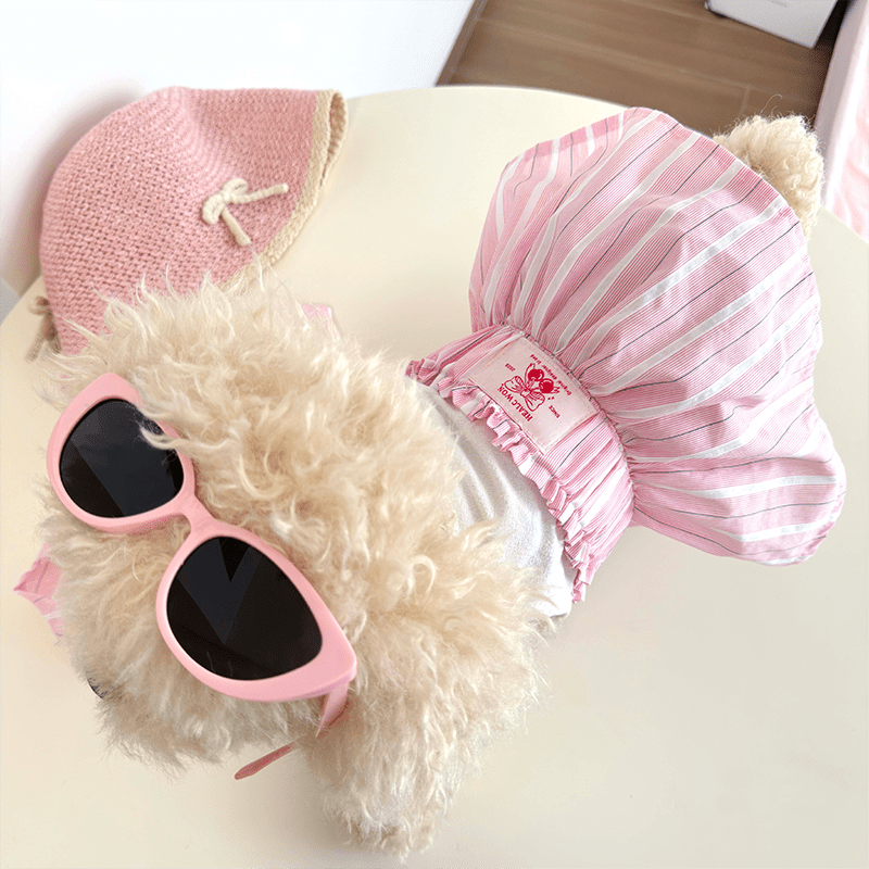 Dog Shirt Dress Cat Dress Cute Spaghetti Strap Summer for Pet - PIKAPIKA