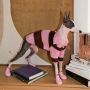 Dog Soft Turtleneck Sweater Knitwear Clothing Cardigan for Greyhound Whippet iggy - PIKAPIKA