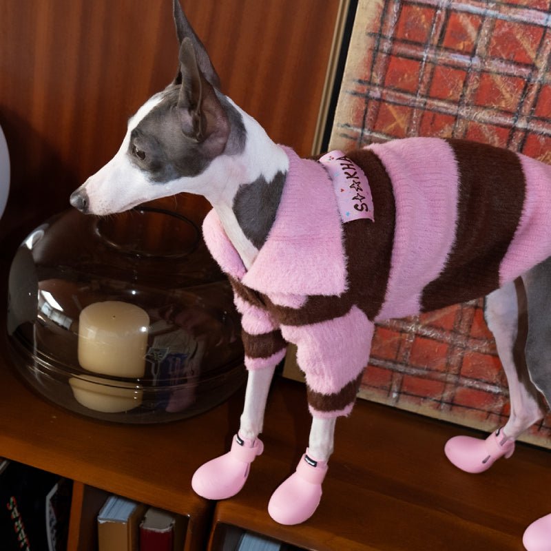 Dog Soft Turtleneck Sweater Knitwear Clothing Cardigan for Greyhound Whippet iggy - PIKAPIKA