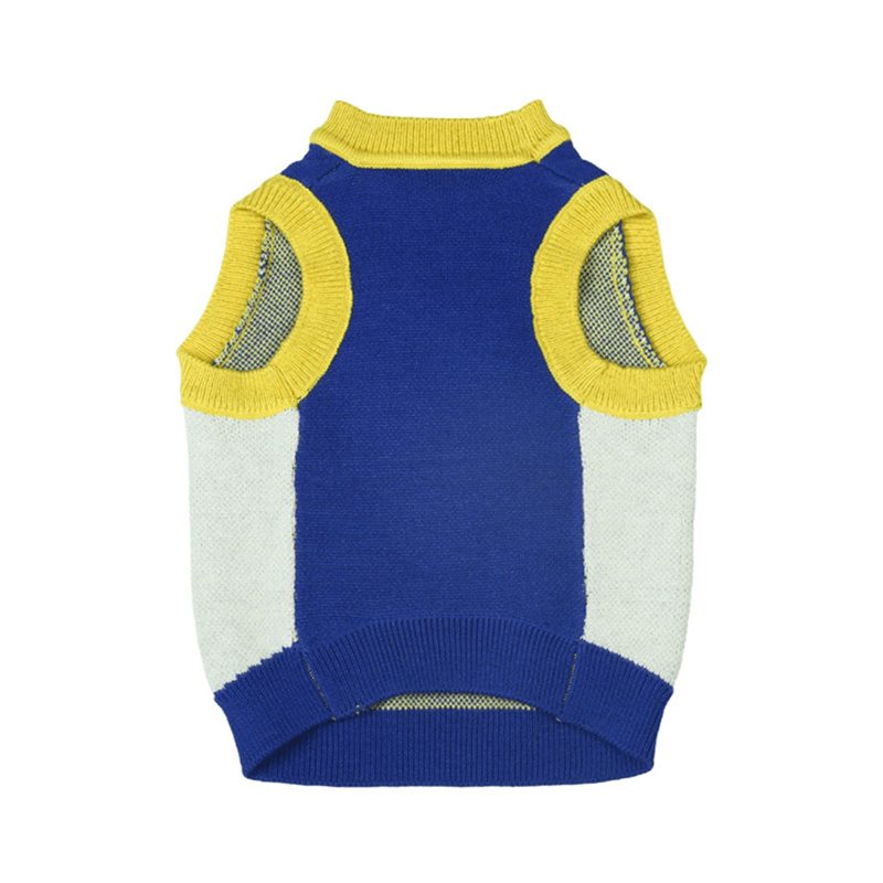Dog Sweater Warriors NBA jersey Knit Wear Sleeveless Vest Cat Sweater - PIKAPIKA