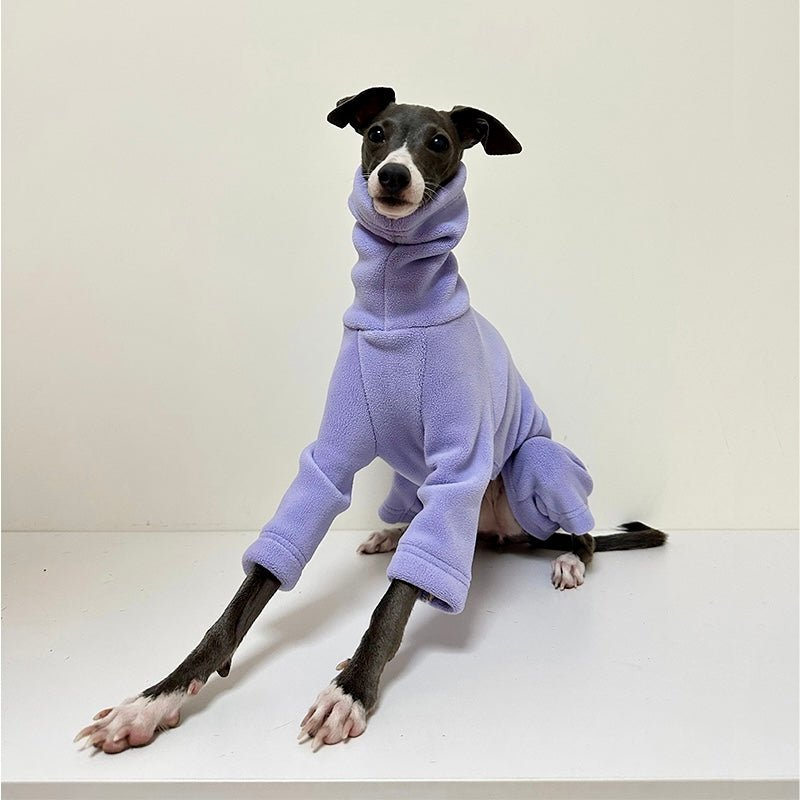 Double Fleece Onesie for Italian Greyhound Whippet Dog Clothes - PIKAPIKA