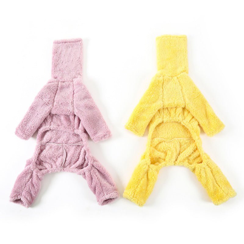Double Fleece Onesie for Italian Greyhound Whippet Dog Clothes - PIKAPIKA