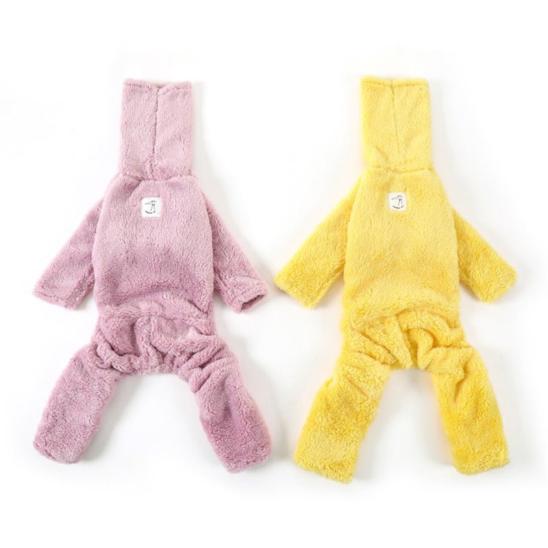 Double Fleece Onesie for Italian Greyhound Whippet Dog Clothes - PIKAPIKA