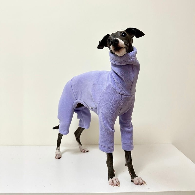 Double Fleece Onesie for Italian Greyhound Whippet Dog Clothes - PIKAPIKA
