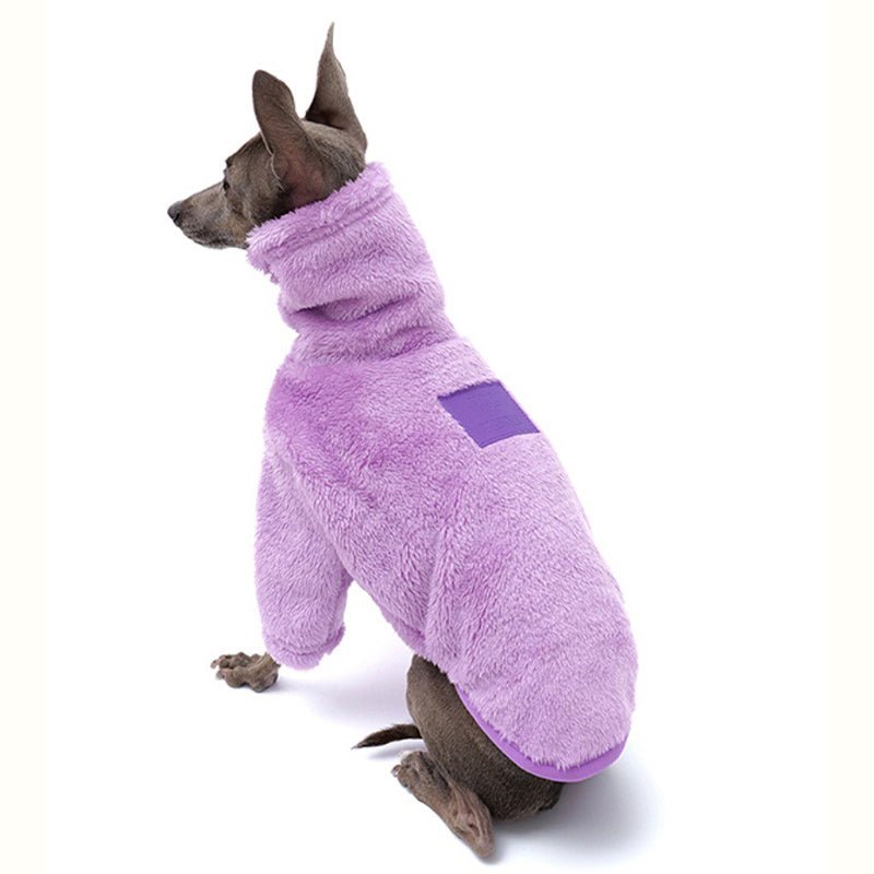 Double Fleece Shirts Italian greyhound Whippet Dog Clothes - PIKAPIKA