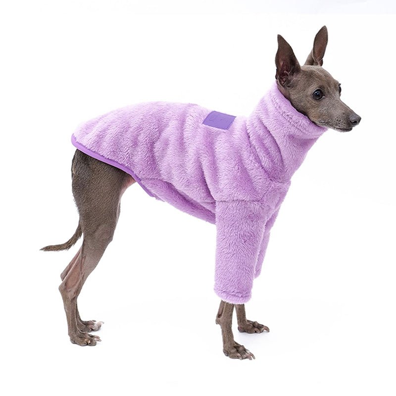 Double Fleece Shirts Italian greyhound Whippet Dog Clothes - PIKAPIKA
