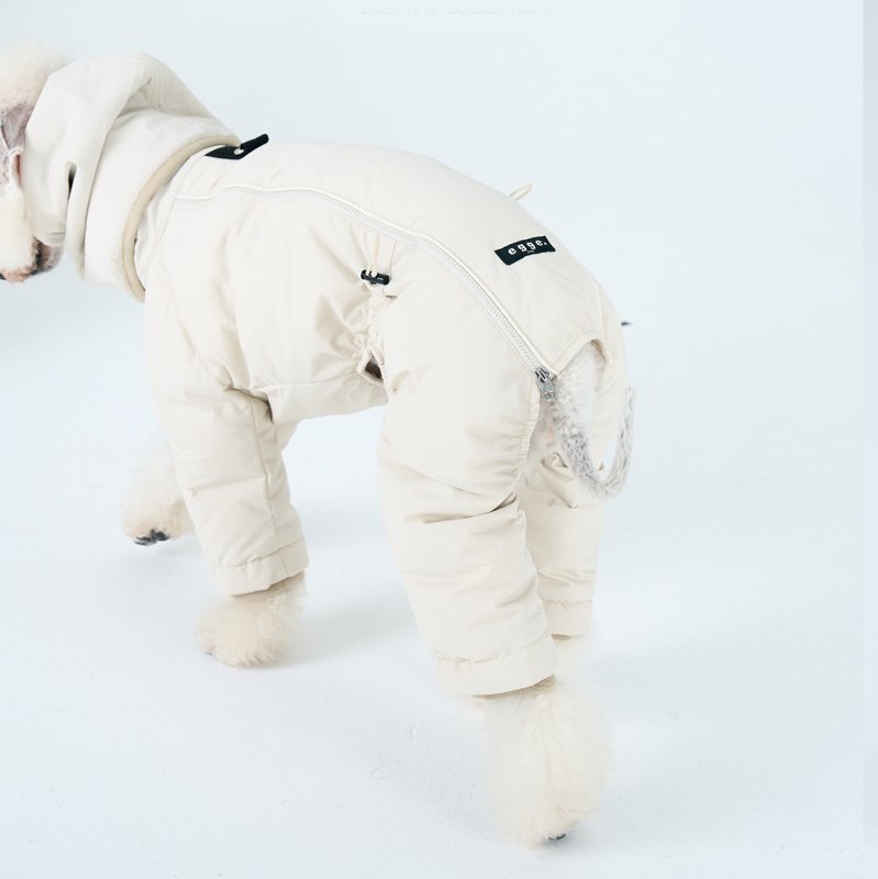 Down Padded Jacket 4Legs Warm Bedlington Dog Clothes - PIKAPIKA