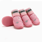 Durable Anti - Slip Dog Boots Summer Breathable Mesh Shoes - PIKAPIKA