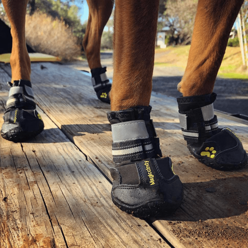 Durable Anti - Slip Dog Boots Waterproof Snow Boots - PIKAPIKA